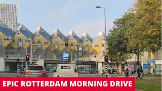 Epic Rotterdam Morning Drive: Autumn Edition!