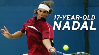 Rafael Nadal vs Younes El Aynaoui in his first televised US Open match! | US Open 2003 Round 2