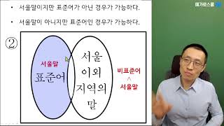 질문이 많았던 문제 | 표준어, 서울말