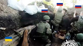 Bodycam Footage shows Ukrainian forces brutally storming and kiII 510 Russian invaders in trench