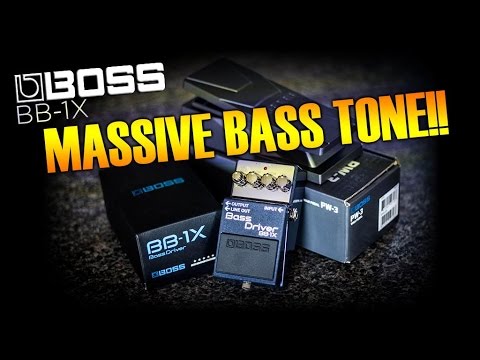 GETTING THAT MASSIVE BASS TONE!! Boss BB-1x - YouTube