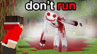If You Run, Minecraft Gets More Scary...