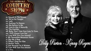 Kenny Rogers and Dolly Parton Greatest Hits Full Album -  Best Old Classic Country Love Songs