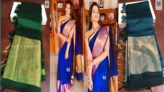 Handloom Cotton Silk Sarees|Mangalagiri Silk sarees|Latest silk saree collection|Silk sarees