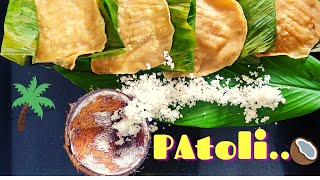 PATOLI | How to make Patoli , traditional delicacy from the Konkan \u0026 goan region on Maharashtra.