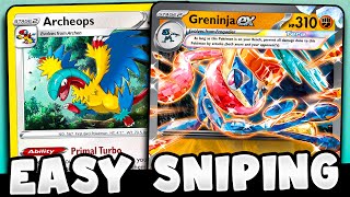 This Greninja ex Deck Plays Archeops \u0026 Lugia VSTAR?!