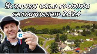 I WON a medal at the Scottish gold panning championship!