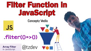Javascript Filter Function in #Tamil by #tzdev #filters