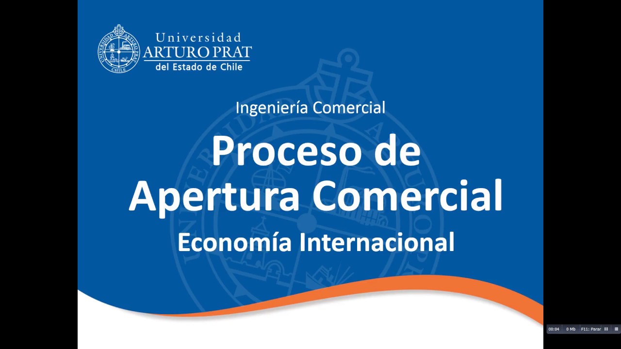 Proceso De Apertura Comercial - YouTube