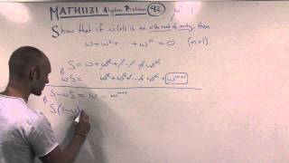 MATH1131 Linear Algebra: Chapter 3 Problem 42