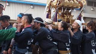 綱島鎮守　諏訪神社　令和元年　御祭礼　神輿渡御　西一・二　2019/8/25  Tsunashima Jinja Festival 50