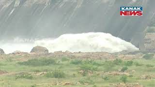 Hirakud Dam Releases Season's First Floodwater