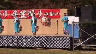 神垣手笠踊り保存会☆3-1☆2015とっとり手踊り、手笠踊りの集い