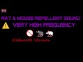 ⚠️(Ultimate Version) 🚫🐀🐁 Rat & Mouse Repellent Sound Very High Frequency (9 Hour)