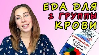 1 группа - питание по группе крови (по книге Илюшиной М. 4 группы крови\