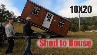 10x20 Repo Shed to House