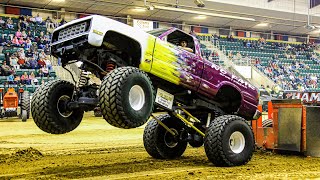 Mega Pulling Trucks at Big Daddy Motorsports Truck and Tractor Pull