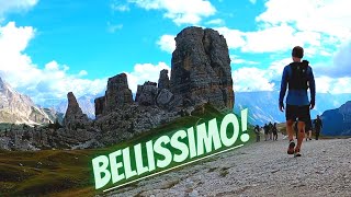 Hiking To Cinque Torri In The Italian Dolomites