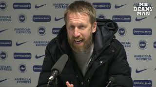 Graham Potter | Brighton 0-2 Tottenham | Full Post Match Press Conference | Premier League