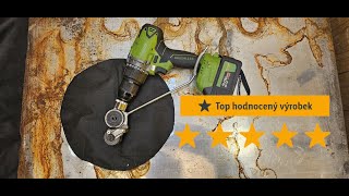 Prostřihovač plechu, nožíky otestováno, řezání plechu #Electric  #drill  #shear