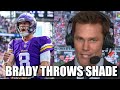 Tom Brady Throws MASSIVE Shade at Vikings QB Daniel Jones on FOX Broadcast 🙄🙄🙄