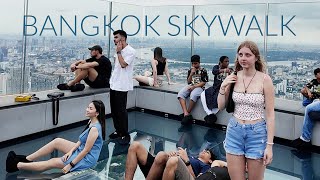 4K HDR   Bangkok's Best Viewpoint   Explore Mahanakhon SkyWalk Bangkok's Most Iconic Rooftop Adventu