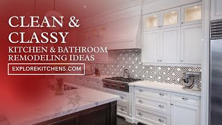 Clean and Classy Kitchen or Bathroom Ideas | Explore Kitchens | Mclean, VA