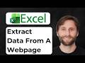 How to Extract Data from a Web Page in Excel [2026 Guide]