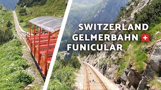 THE STEEPEST OPEN-AIR FUNICULAR IN EUROPE | SWITZERLAND [4K]