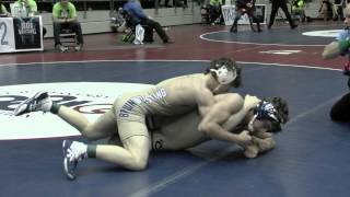 Nick Noel class 138 lbs winner 2015  State Wrestling Tournament Championship 1A5A match