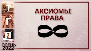 Аксиомы права