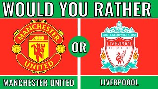Football Would You Rather Quiz // Would You Rather Football Edition // Football Quiz