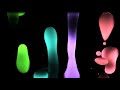 multicolor lava lamp to relax study fall asleep or as a tv background