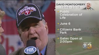 Public Celebration Of Life For David Montgomery To Be Held At Citizens Bank Park