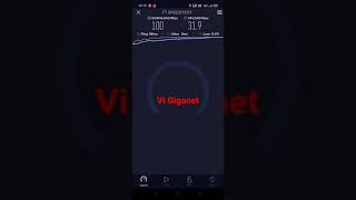 Vi 4G Giganet Speedtest on Band 1/15Mhz, 100Mbps #speedtest #okla #vi #giganet