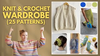 Year-Round Knitting \u0026 Crochet Outfit Inspiration - 25 PATTERNS