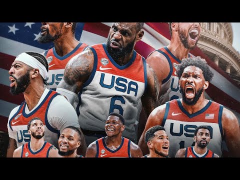 2024 TEAM USA GOLD BASKETBALL 🇺🇸 In Paris, France Olympics‼️Draymond ...