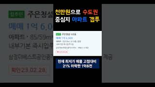 내자본 천만원으로 수도권 중심지역 아파트 소액 갭투자 무피투자 #아파트소액투자 #부동산소액투자 #전세끼고매매