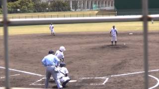 2013/4/21@福山市民球場 広島国際学院高校vs広島新庄高校 3回表