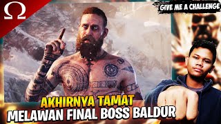 TAMAT !! Melawan FINAL BOSS Baldur Yg Sudah Tidak Abadi !! - God Of War 4 (HARD) PS4