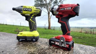 Ozito Vs Ryobi Impact Driver