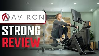 Aviron Strong Smart Rowing Machine: The Gamified Fitness Future!