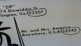Ethel Merman Zip code song
