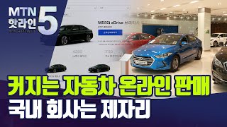 온라인 車 판매 커지는데…국내 회사는 여전히 ‘제자리’ / 머니투데이방송 (뉴스)