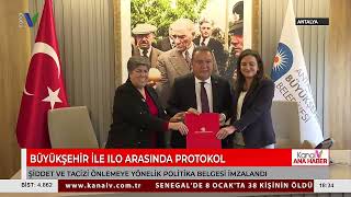 BÜYÜKŞEHİR İLE ILO ARASINDA PROTOKOL