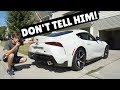 STEALING MY BROTHERS 2020 TOYOTA SUPRA! DAY 2