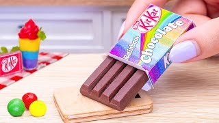 Sweet KITKAT Cake Dessert🌈Amazing KITKAT Cake, Miniature Chocolate, Rainbow Cake, Cake Decorating