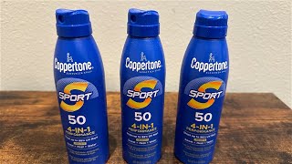 Coppertone Sport SPF 50 Sunscreen Spray - 5.5 oz Bottle