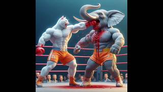 Fight with Elephant , fighting for daddy 😭😭 , #cat #kitten #cute #trending #cats #cutecat #shorts 9