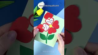 Thiệp 20/10 3D | Thiệp Hoa 20/10 | Mother's Day Making Card Flower | MIA Art & Craft  #diy